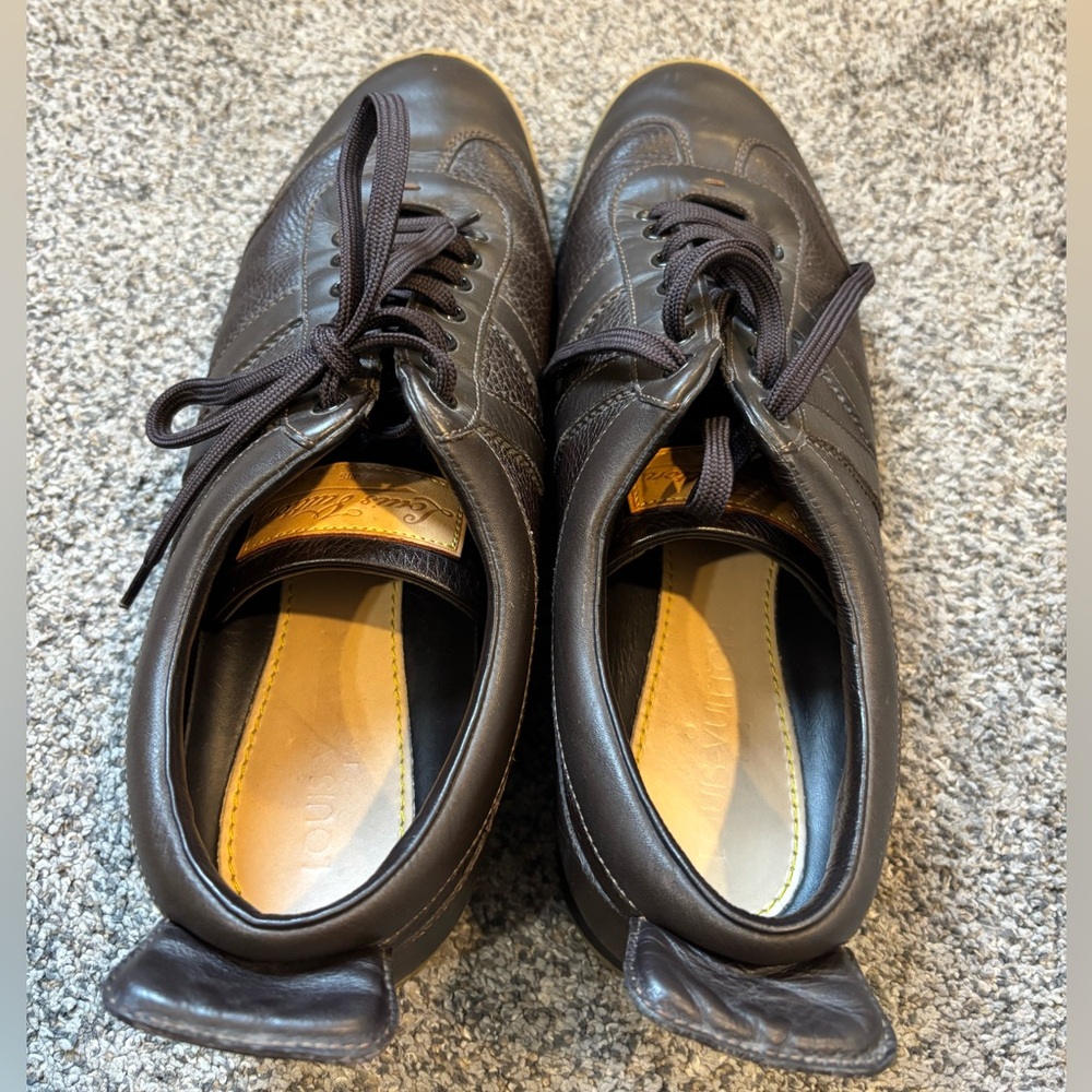 Louis Vuitton Leather Sneakers - Picture 2 of 10